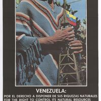 Venezuela : por el derecho a disponer de sus riquezas naturales