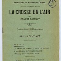 La crosse en l'air