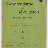 Syndicalisme et révolution