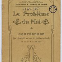 Le problème du mal
