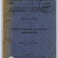 Causeries libertaires