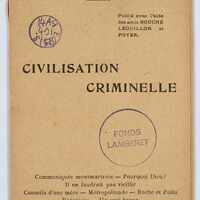 Civilisation criminelle