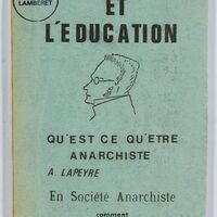 En société anarchiste, comment se conduira l'individu ? Réponse à cette question du Dr Toulouse