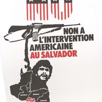 No : non à l'intervention américaine au Salvador