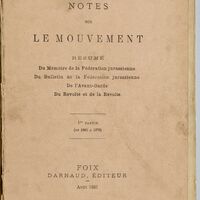 Notes sur le mouvement