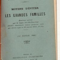 Moyen d'éviter les grandes familles
