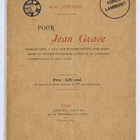Pour Jean Grave