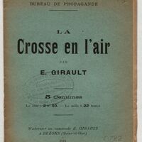 La crosse en l'air