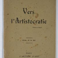 Vers l’artistocratie